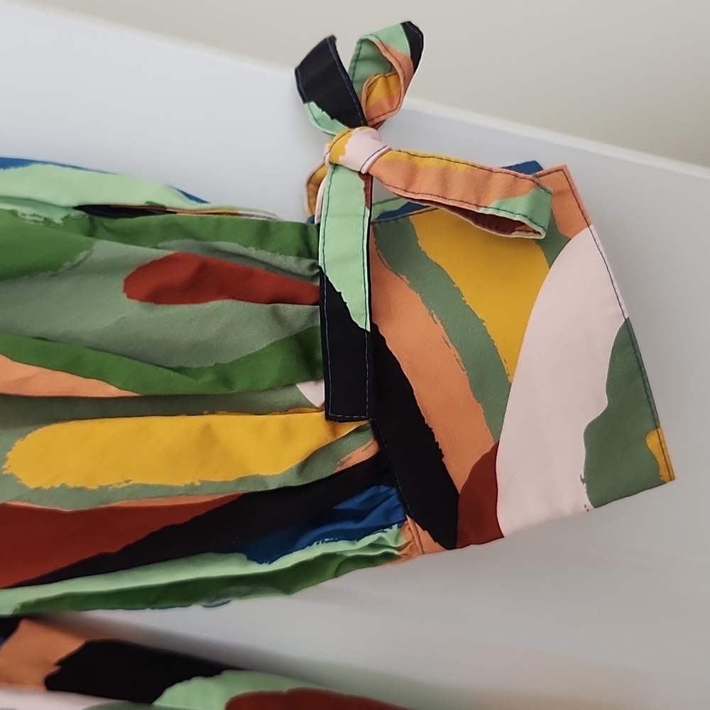 NWOT CROSBY by Mollie Burch Multicolor Patterned Shirt - Picture 6 of 15